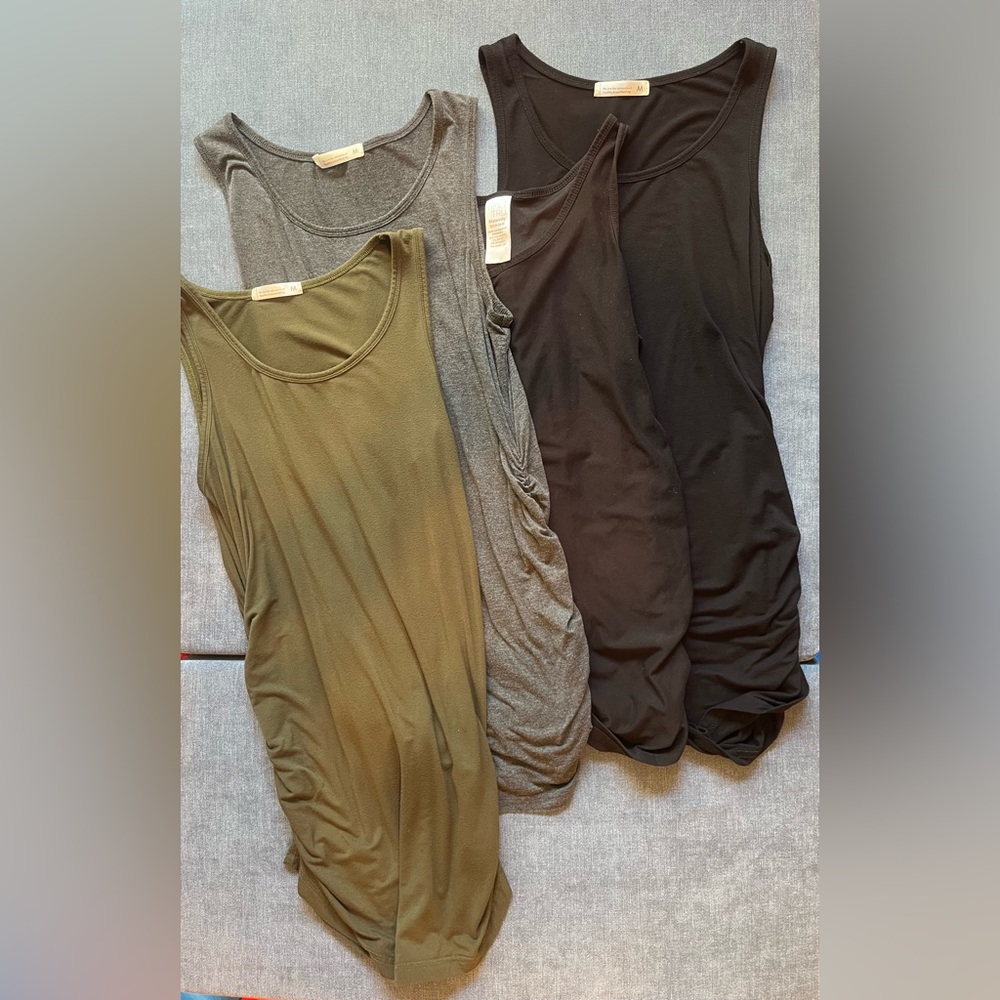 Parnixs Women’s Maternity Tank Top Bundle